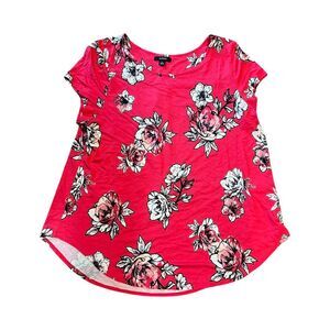 Alfani hot Pink Floral shirt